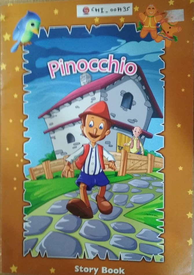 pinocchio story book with pictures