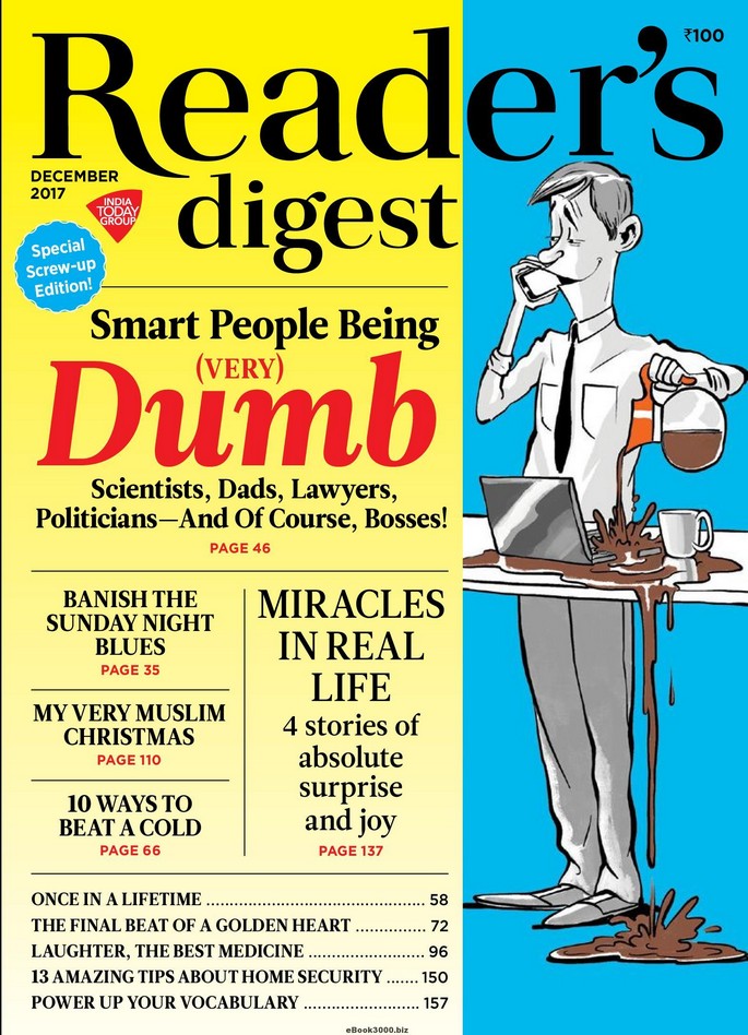 Reader's Digest- December 2017 - skryf Poonam Modi
